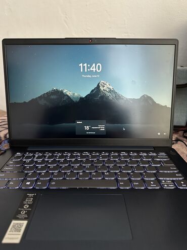 ryzen 3700: Ноутбук, Lenovo, 8 ГБ ОЭТ, AMD Ryzen 5, 14 ", Колдонулган, Жумуш, окуу үчүн, эс тутум SSD