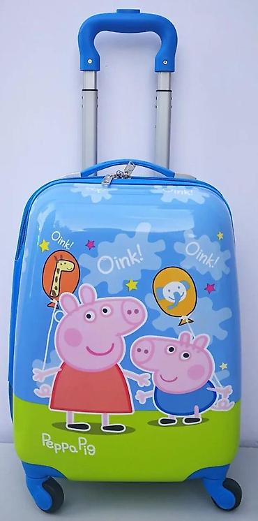 Rančevi, torbe i koferi: Dečji kofer Peppa Pig na točkiće - Dizajn: zvanični Peppa Pig motiv u — 3