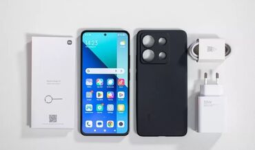 Redmi: Redmi, Redmi Note 13, Новый, 256 ГБ, цвет - Черный, 2 SIM