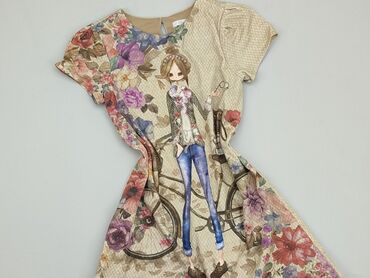 sukienki z wycieciami po bokach: Dress, 7 years, 116-122 cm, condition - Very good