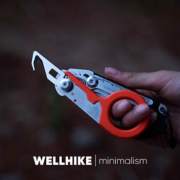 нож штык: Многофункциональные ножницы тактические WELLHIKE (черные) (WK065903) — 4