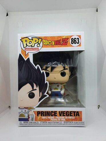 Umetnost i kolekcionarstvo: Dragon Ball Z POP! - Prince Vegeta Visina 9 cm Novo i