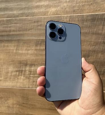 iphone zaryatka: IPhone 13 Pro, 128 GB, Sierra Blue, Zəmanət, Simsiz şarj, Face ID — 4