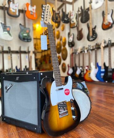 Gitaralar: Fender SQ BULLET TELE LRL Mağaza həftənin 7 günü saat 10:00 - 20:00