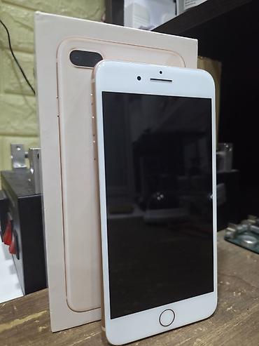 iphone macbook: IPhone 8 Plus, 64 GB, Qızılı, Simsiz şarj — 1