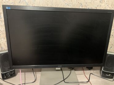 изогнутый монитор для компьютера: Монитор, AOC, Б/у, LCD, 23" - 24"