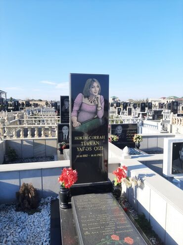 Başqa xidmətlər: Hər növ qəbir daşlarının sifarişi və guraştirmasi qəbul olunur — 4