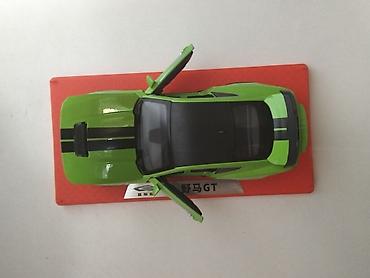 Искусство и коллекционирование: Kolleksiya üçün model avtomobil – yaşıl rəngli sport kupe “GT 500” — 2