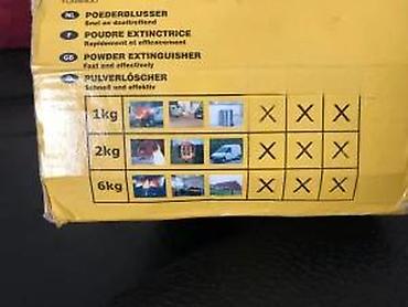 menta sadnice: Priručni aparat za gašenje požara – prah ABC, 1 kg - Tip: praškasti — 1