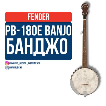 Динамики и колонки: Fender PB-180E Banjo: Традиции и современные технологии в одном