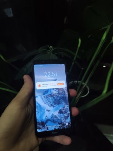 Redmi: Redmi, Redmi 7A, Б/у, 32 ГБ, цвет - Черный, 2 SIM