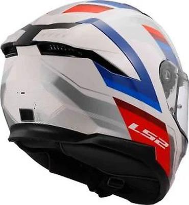 Oprema za bicikliste: LS2 Stream II integralna moto kaciga – bela sa sportskim — 13
