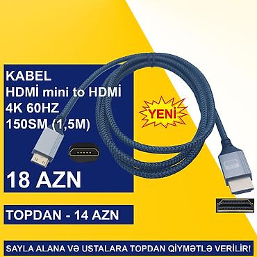 Digər kompüter aksesuarları: HDMİ Kabellər SAYLA ALANA VƏ USTALARA TOPDAN QİYMƏTLƏ VERİLİR! ⭐Type-C — 16