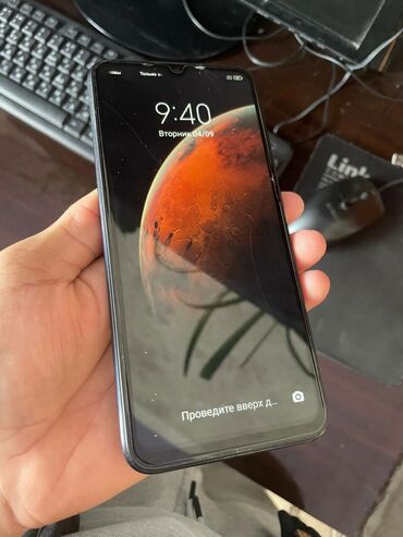 Xiaomi, Redmi 9C, Б/у, 128 ГБ, цвет - Черный, 2 SIM
