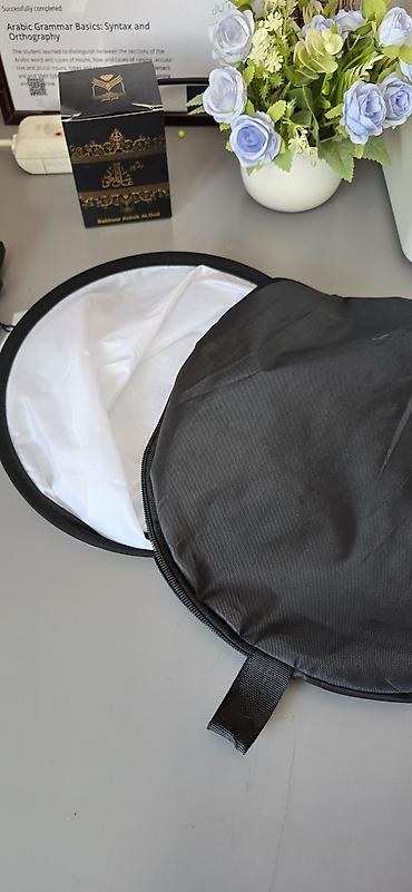 Освещение: Штатив трипод 1500с Отражатели (золото, серебро, белый, поглотитель — 4