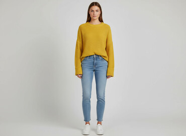 czy sweter z akrylu jest dobry: PULL&BEAR, Women`s sweater, size S