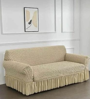 Prekrivači za nameštaj: Rastegljiva navlaka za trosed sa karnerom. Elastična tkanina sa — 11