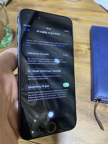 cəkmək ucun şəkillər: IPhone 8, 64 GB, Qara, Barmaq izi — 5