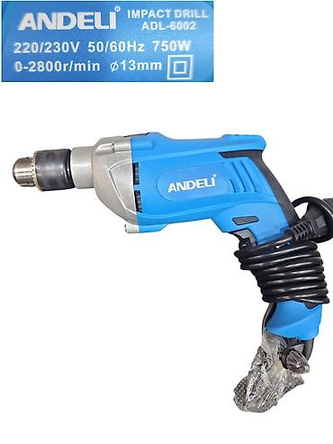 drel dəsti: Andeli direl elektrikli model dəmir patron dəmir önlüklü qiymət — 1