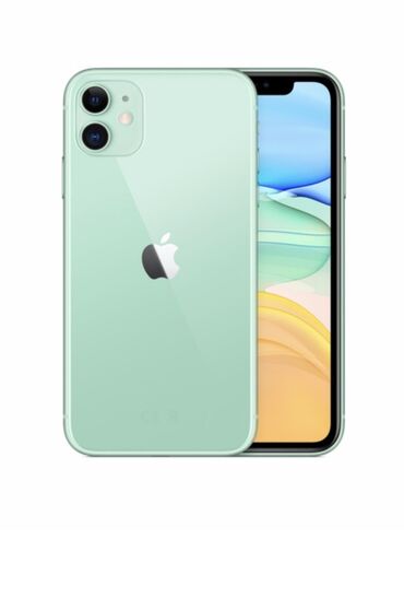 iphone бу телефон: IPhone 11, Б/у, 64 ГБ, Зеленый, Чехол, Коробка, Зарядное устройство, 82 %