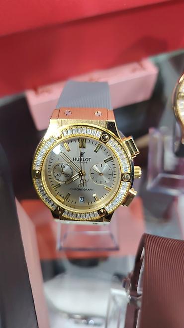 Aksesuarlar: Hublot Geneve xronoqraf qol saatı - Korpus: cilalanmış metal (qızılı — 4