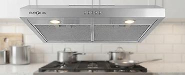 люстра вентилятор: Eurolux EU-SH4008TS60 Inox 60 sm mebeliçi aspirator Eurolux — 2
