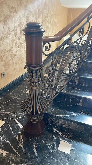 Изготовление перил: Изготовление перил Материал: Кованное железо, Наружные, Бесплатный замер — 53