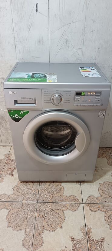 radio usb bluetooth: Paltaryuyan maşın LG, 6 kq, İşlənmiş, Avtomat, Qurutma var, Ödənişli çatdırılma