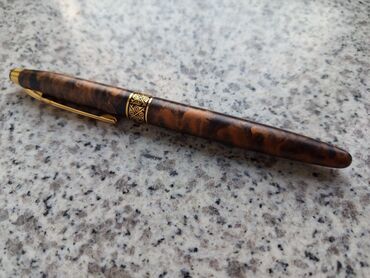 цепь золотая: Шариковая ручка WENJUE Special 22kt Matt Gold, эксклюзив среди ручек!