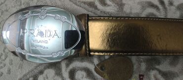 сколько стоят бриллиантовые серьги: Ремень, Prada, Материал: Натуральная кожа, Унисекс