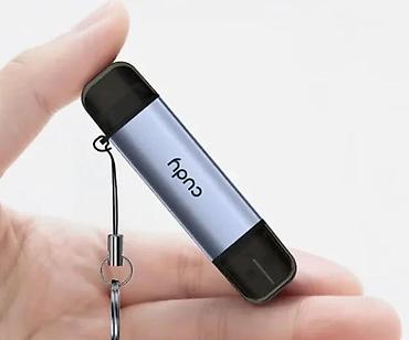 Druga oprema za računare i laptopove: USB-C/USB-A višenamenski čitač kartica – Cudy Kompaktan 2-u-1 čitač — 24