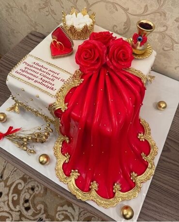 Tortlar: Ad günü üçün dizayn tortları - Zərif “Happy Birthday” yazılı klassik — 11