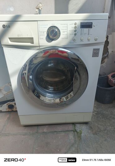qapı zvanok: Paltaryuyan maşın LG, 8 kq, İşlənmiş, Avtomat, Qurutmasız, Kredit yoxdur
