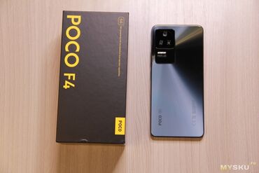 xiaomi poco f4 gt: Poco F4, Б/у, 128 ГБ, цвет - Черный, 1 SIM