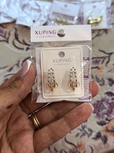 Bijuteriya dəstləri: Qızılı rəngli aksesuarlar seti – paslanmayan poladdan (316L) — 23