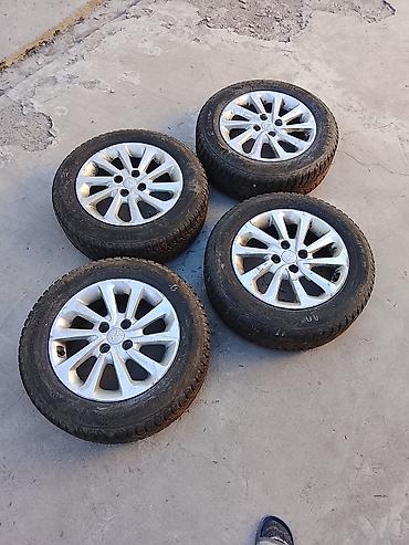 175 65 15: Оригинальный Комплект из 4 колёс Hyundai на литых дисках. Стояли на — 1