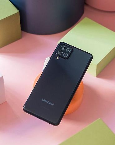 samsung a 12: Samsung Galaxy A12, 32 GB, rəng - Qara — 3