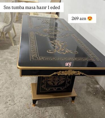 Masa və oturacaq dəstləri: Qonaq masası, Yeni