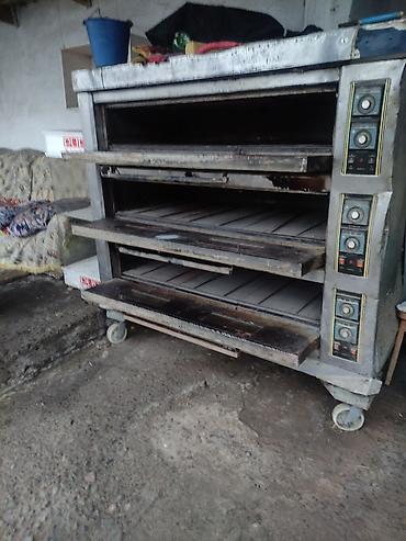 Пекарские шкафы: Промышленная пекарская печь, трехъярусная - Конструкция: 3 — 3