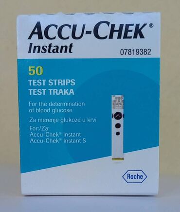 accu chek instant cena: Prodajem 12 kutija "Accu-Chek Instant" test traka, za merenje secera