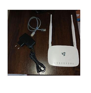 Модемы и сетевое оборудование: Wi-Fi 4 роутер SNR W4N класса N300. 802.11 b/g/n, MIMO 2x5dBi, 5xFE — 1