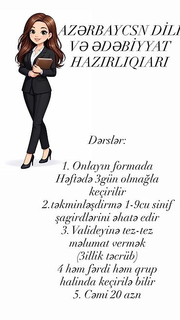 proqram: Repetitor, Ədəbiyyat, Azərbaycan dili, İmtahanlara hazırlıq — 1
