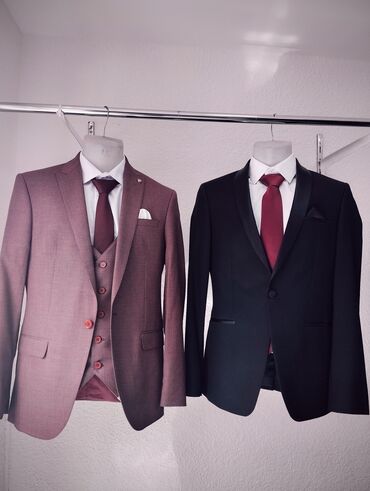мужской костюм: Костюм Zara, L (EU 40), XL (EU 42), 2XL (EU 44), цвет - Черный