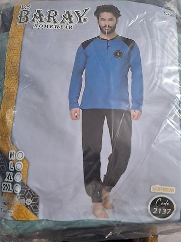 koton dzemperi: Muške kućne pidžame/patike setovi – B.S BARAY HOMEWEAR (Made in — 2