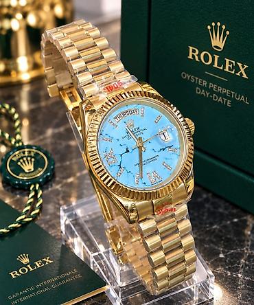 qolba: Yeni, Qol saatı, Rolex, rəng - Mavi — 2