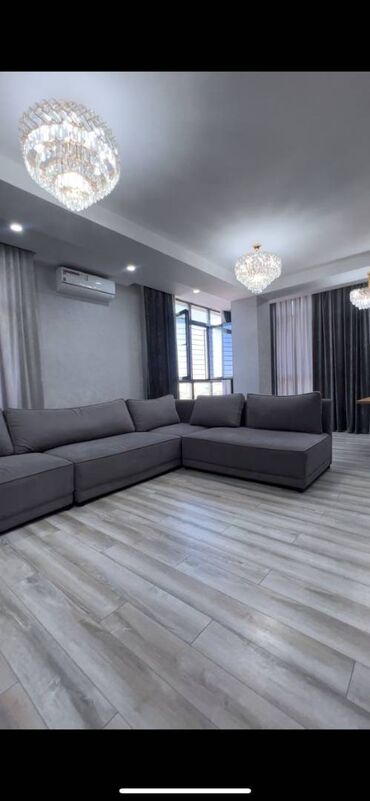 квартира берилет мкр кок жар: 4 комнаты, 127 м², Элитка, 8 этаж, Дизайнерский ремонт