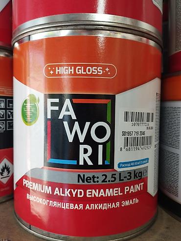 Высокоглянцевая алкидная эмаль FAWORI (Premium Alkyd Enamel Paint) -