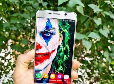 ноте 5: Samsung Galaxy Note 5, Б/у, 128 ГБ, цвет - Золотой, 1 SIM, 2 SIM, eSIM