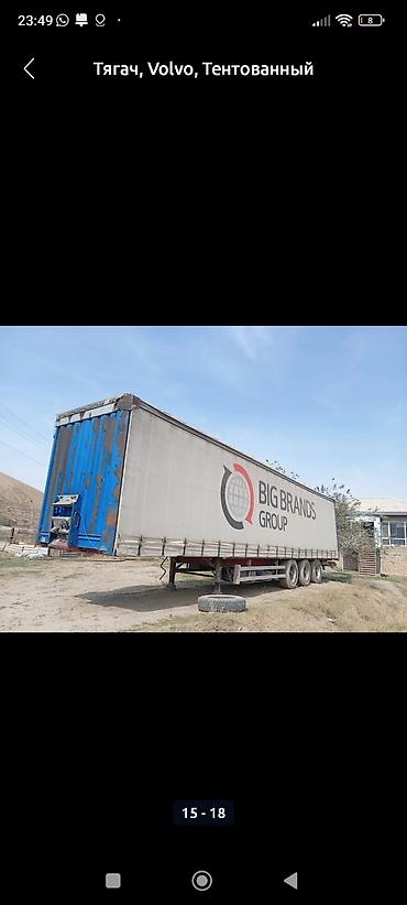 volvo fh 12 тягач: Тягач, Volvo, 2001 г., Тентованный — 7