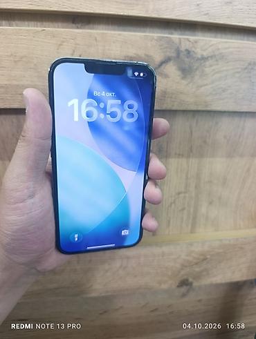 Мобильные телефоны и аксессуары: IPhone 13 Pro, Б/у, 128 ГБ, Графит, Защитное стекло, 80 % — 2